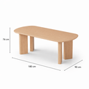 MESA COMEDOR DT-606 180