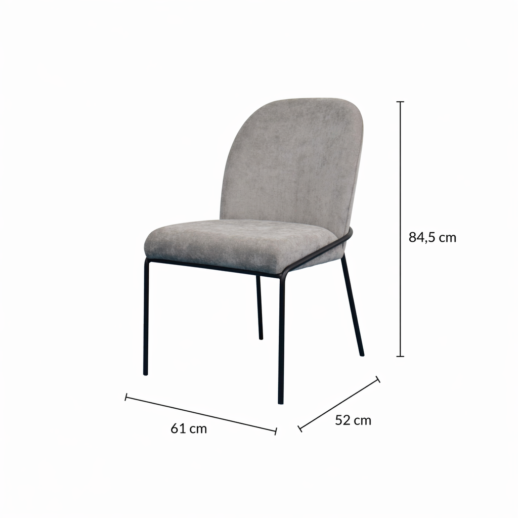 SILLA TELA DC-200
