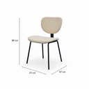 SILLA TELA DC-202