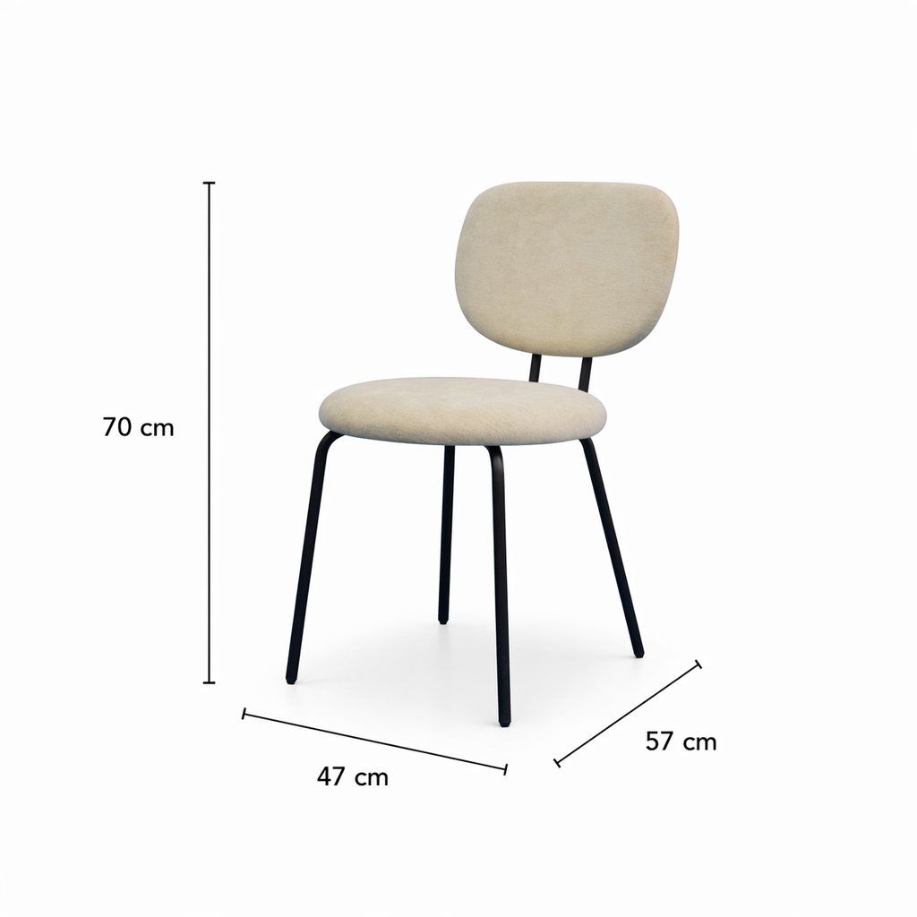 SILLA TELA DC-206