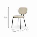 SILLA TELA DC-206