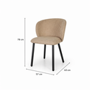 SILLA TELA DC-225