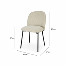 SILLA TELA DC-226