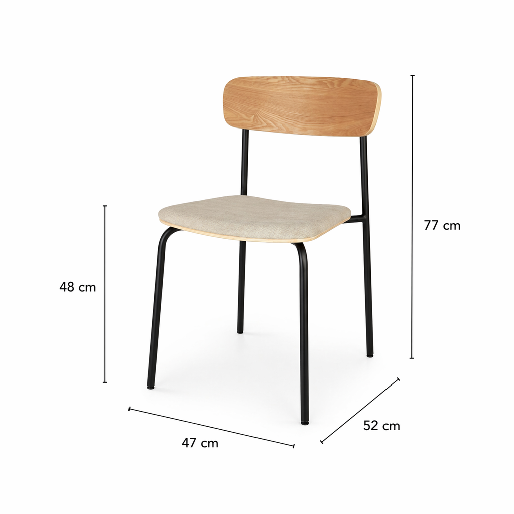 SILLA TELA DC-227