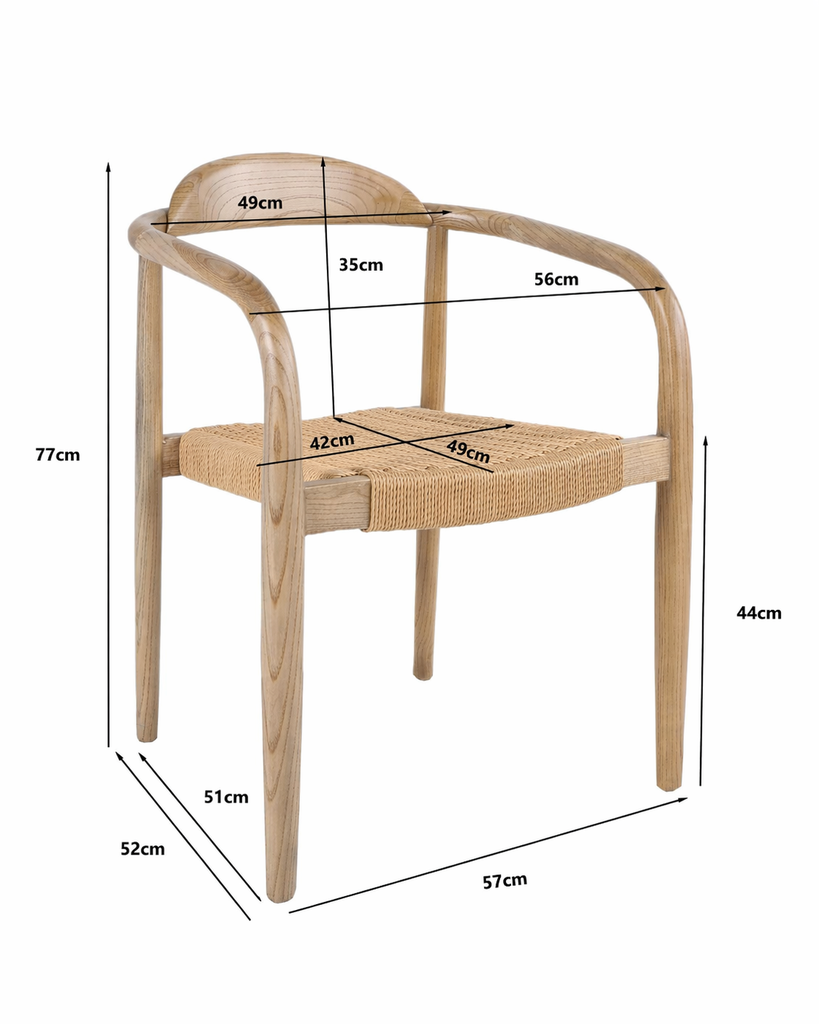 SILLA MADERA DC-207