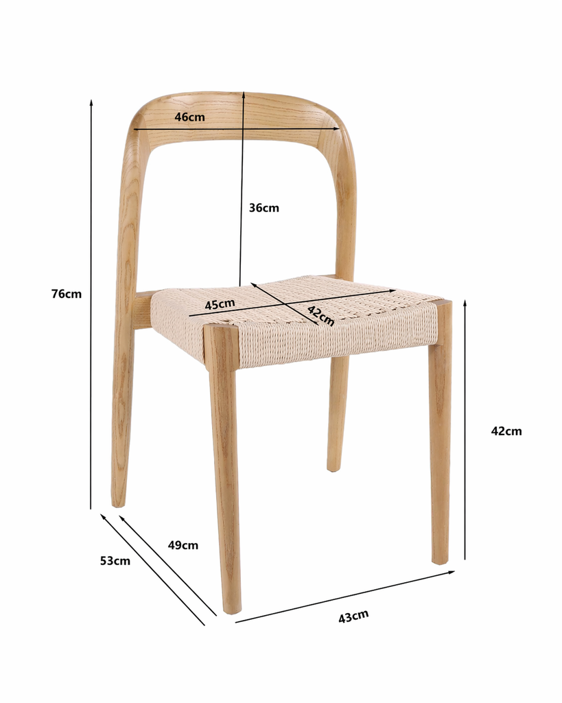 SILLA MADERA DC-214