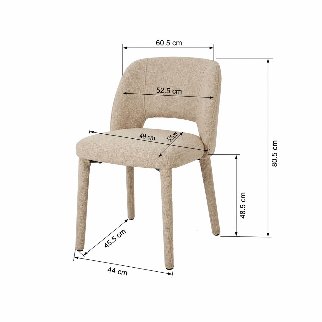 SILLA TELA DC-215