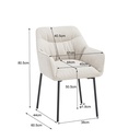 SILLA TELA DC-222