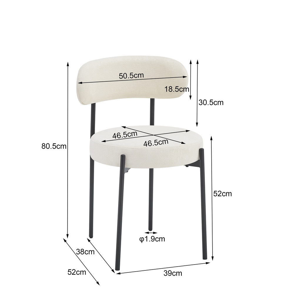 SILLA TELA DC-223