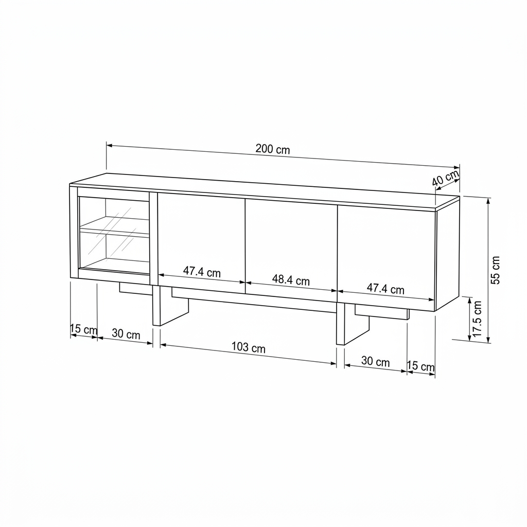 MUEBLE TV-703 REIMS