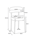 SILLA TELA DC-223