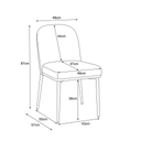 SILLA TELA DC-224