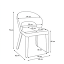 SILLA TELA DC-217