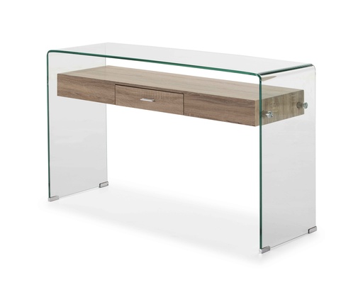 [CONSSI709] CONSOLE CON-709 SIDNEY GLASS