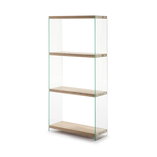 [ESTASI165] SHELVING UNIT SH-165 SIDNEY GLASS