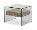SIDE TABLE M-608 GLASS SIDNEY 