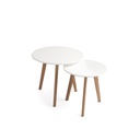 NESTING TABLE CT-904 CITY WHITE