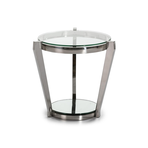 [MESACE012] TABLE D'APPOINT CT-12 TOKIO ACIER INOXYDABLE