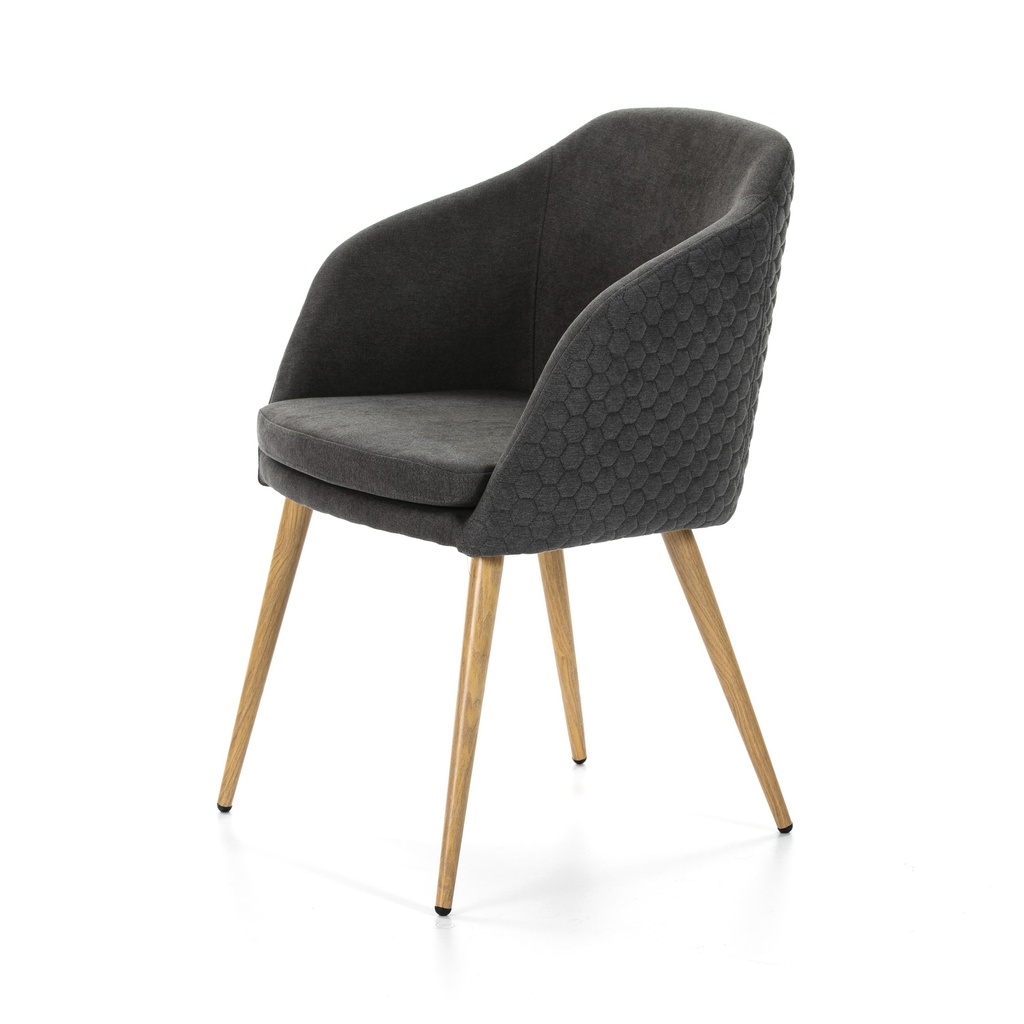 SILLA DC-511 GRIS OSCURO