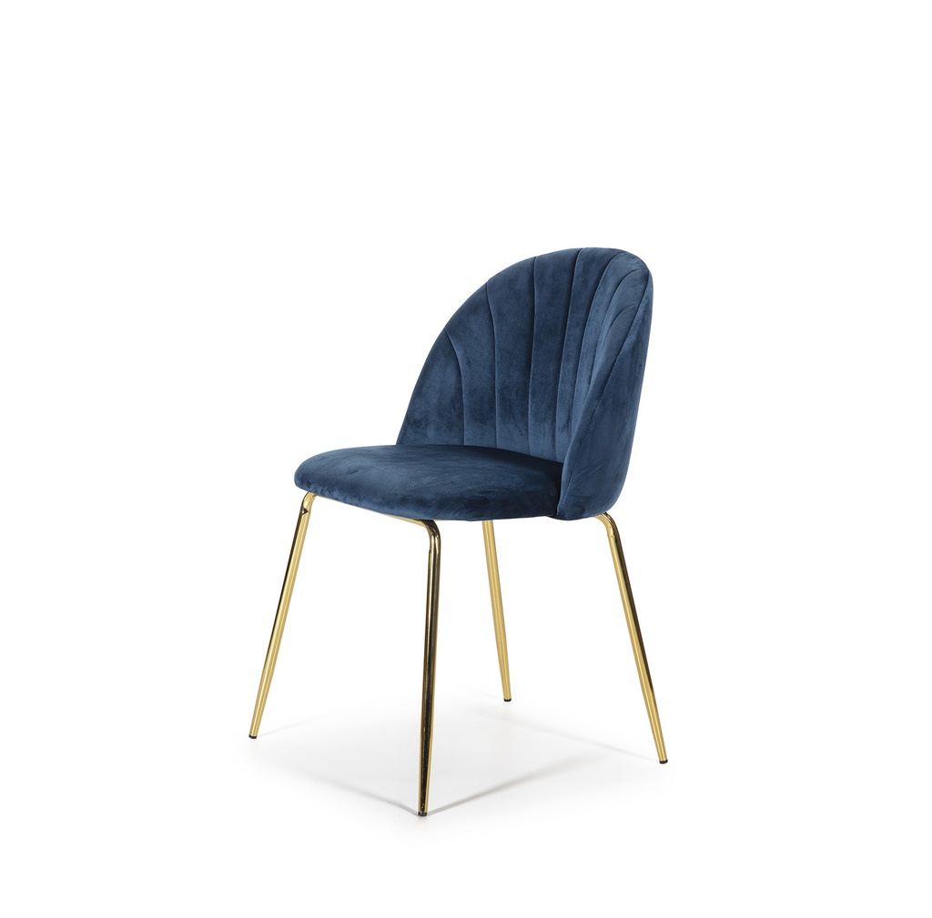 CHAIR VELVET DC-705 BLUE