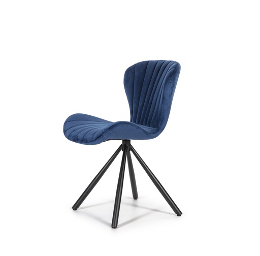 [SILATP543A] CHAIR VELVET DC-543  (BLUE)