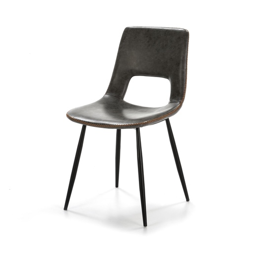 [SILAPO120G] CHAIR PVC DC-120  (GREY)