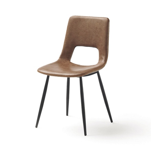 [SILAPO120M] CHAIR PVC DC-120  (BROWN)