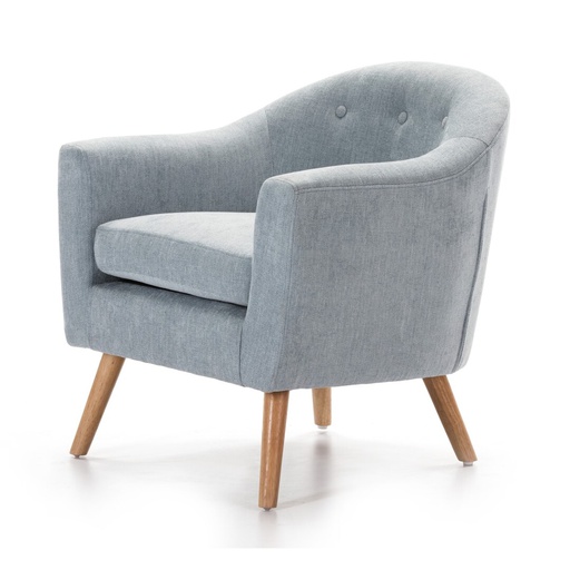 [SILOTE880A] ARMCHAIR FABRIC SL-880 (BLUE)