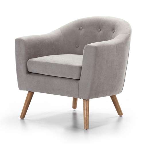 [SILOTE880B] ARMCHAIR FABRIC SL-880 (BEIGE)