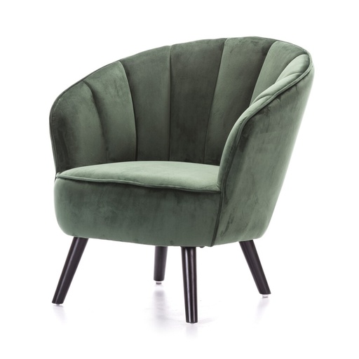 [SILOTERSL895VE] ARMCHAIR VELVET SL-895  (GREEN)