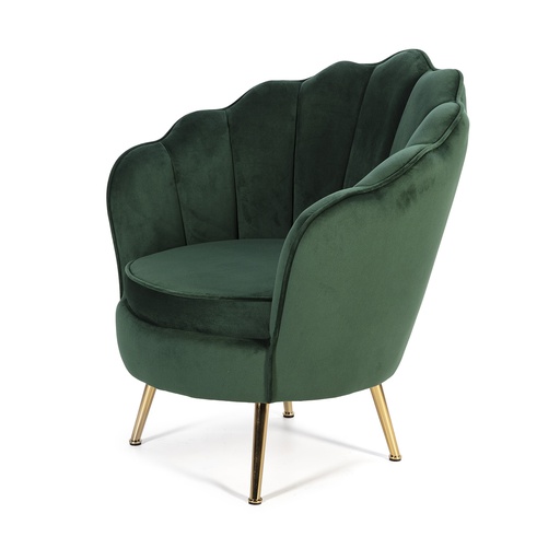 [SILOSL971/] FAUTEUIL VELOURS SL-971 (VERT)