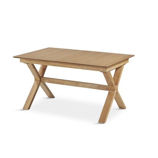 [DT-914-NATURAL-140] TABLE À MANGER DT-914 (NATUREL, 140 (180) cm)