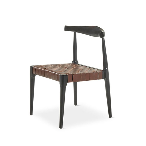 [DC-904MARNEG] CHAIR WOOD DC-904 (BROWN, BLACK)