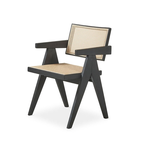 [DC909NEGRO] CHAIR WOOD DC-909 (BLACK)