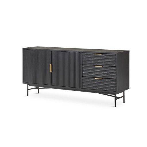 [APARADOR-W-325-NEGRO] BUFFET W-325 BELISA (NOIR)