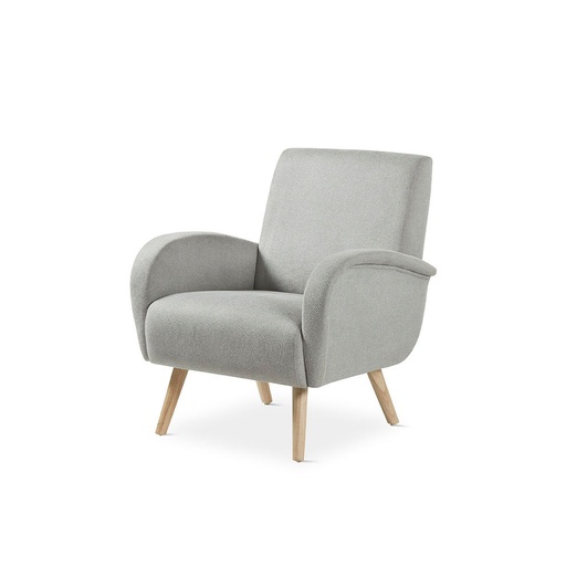 [SL-709-GRIS] ARMCHAIR FABRIC SL-709 (GREY)