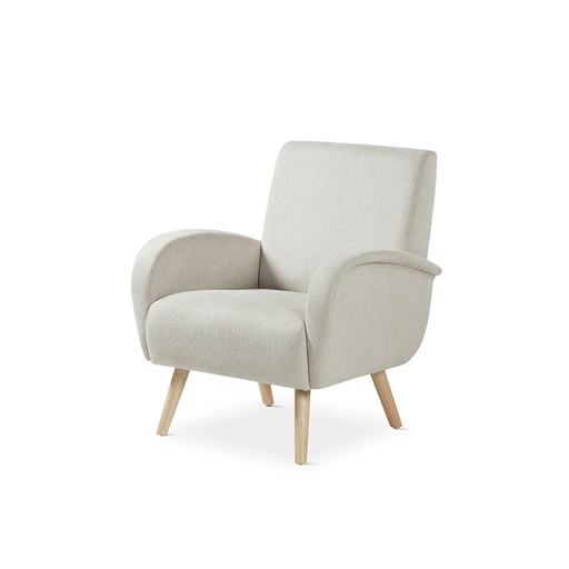 [SL-709-BEIGE] ARMCHAIR FABRIC SL-709 (BEIGE)