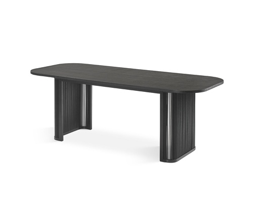 [DT-926-NEG-210] MESA COMEDOR DT-926 MANILA (NEGRO, 210 cm)