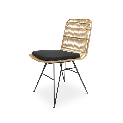 [DC-912-NEGRO] SILLA RATÁN DC-912 (NEGRO)