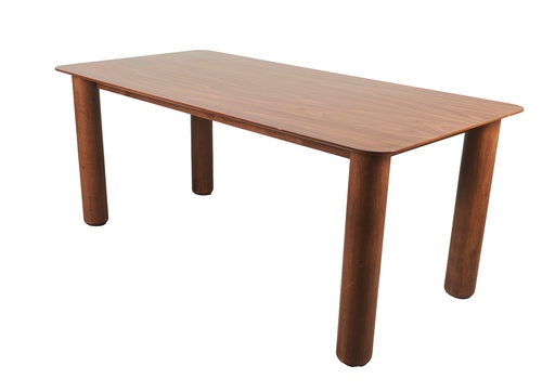 [DT-503-NOG-160] DINING TABLE DT-503 (WALNUT, 160 cm)