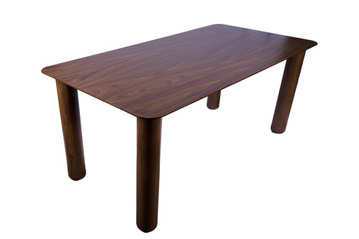 [DT-503-NOG-160] DINING TABLE DT-503 (WALNUT, 160 cm)