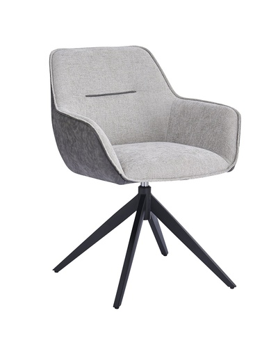 [DC-408-COMB-GRIS] DH Silla Tela DC-408 COMBINADA (COMBINADO GRIS)