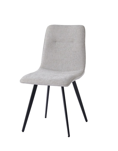 [DC-409-GRIS] FABRIC CHAIR DC-409 (GREY)