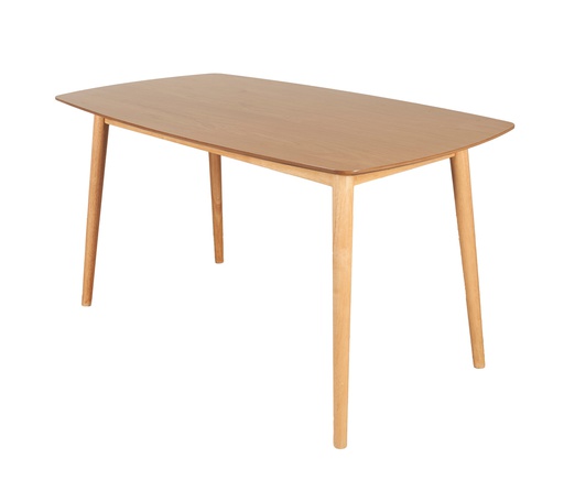 [DT-504-NAT-160] DINING TABLE DT-504 (NATURAL, 160 cm)