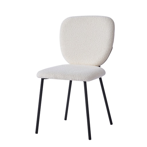 [DC-418-BLANCO] DH CHAISE EN TISSU DC-418