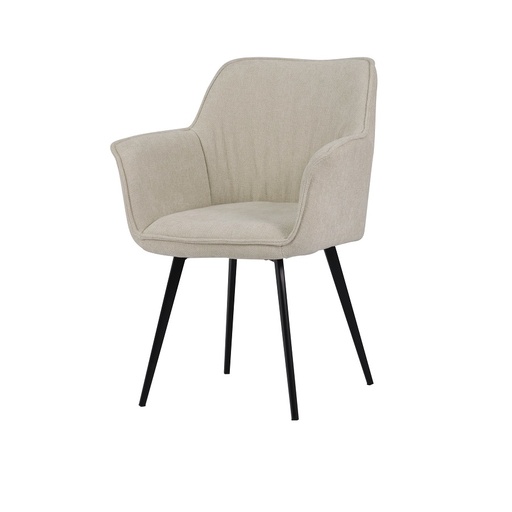 [DC-413-BEIGE] FABRIC CHAIR DC-413 (BEIGE)