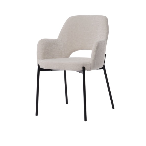 [DC-415-BEIGE] FABRIC CHAIR DC-415 (BEIGE)