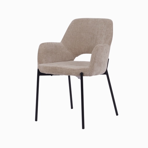 [DC-415-TOPO] FABRIC CHAIR DC-415 (TAUPE)