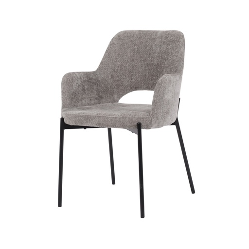 [DC-415-GRIS] DH CHAISE EN TISSU DC-415 (GRIS)