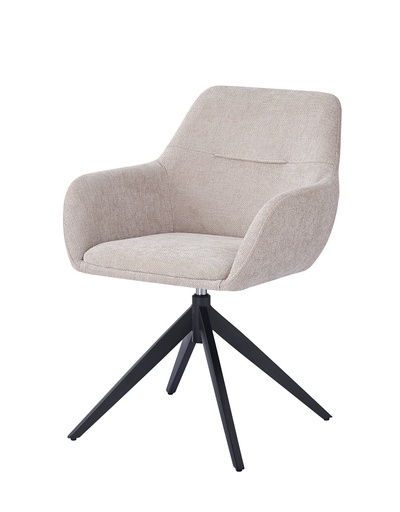 [DC-408-BEIGE] FABRIC CHAIR DC-408 (BEIGE)